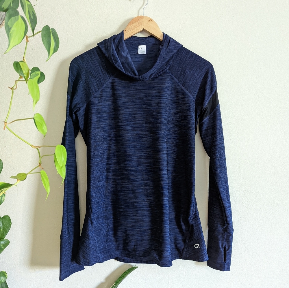 GapFit | Breathable Hooded Pullover Athletic Running Top